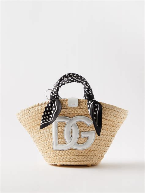 dolce and gabbana straw bag|dolce and gabbana leather tote.